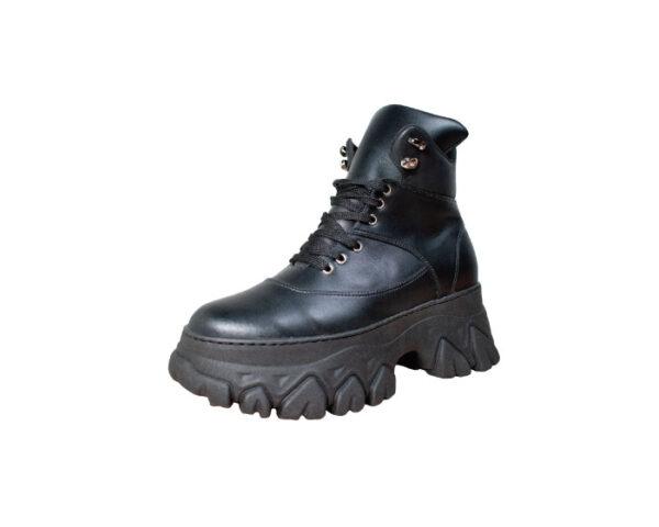 Botas Army en cuero unisex - Imagen 2