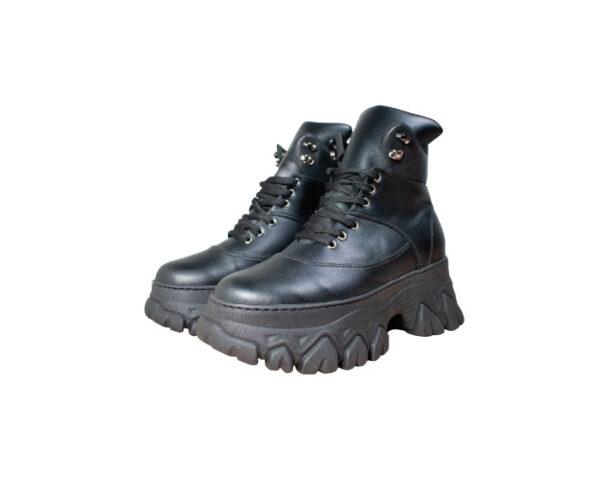 Botas Army en cuero unisex - Imagen 3