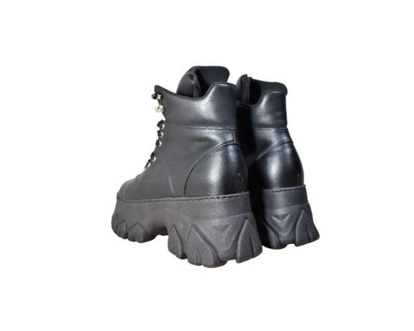 Botas Army en cuero unisex - Imagen 4