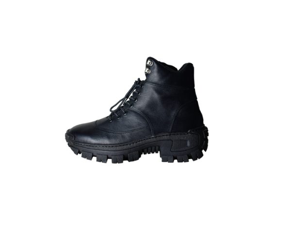 Botas Army en cuero hombre